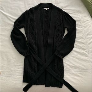 Old Navy Thick Knit Tie-Waist Sweater Cardigan